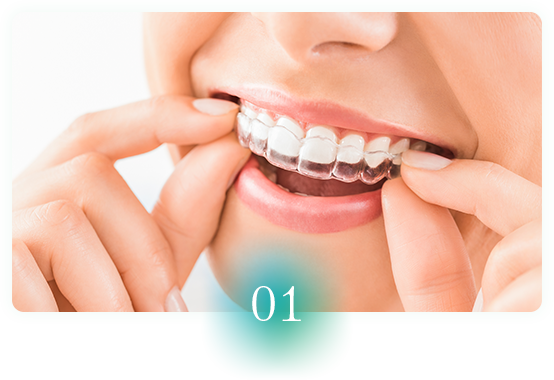 透明なので目立たないの画像