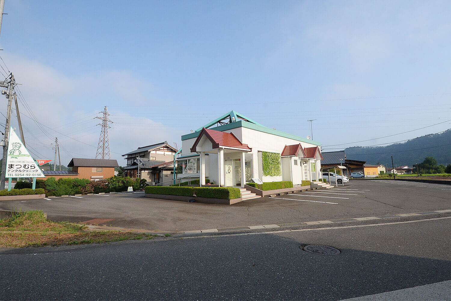 来院はいつでもお車で駐車場完備